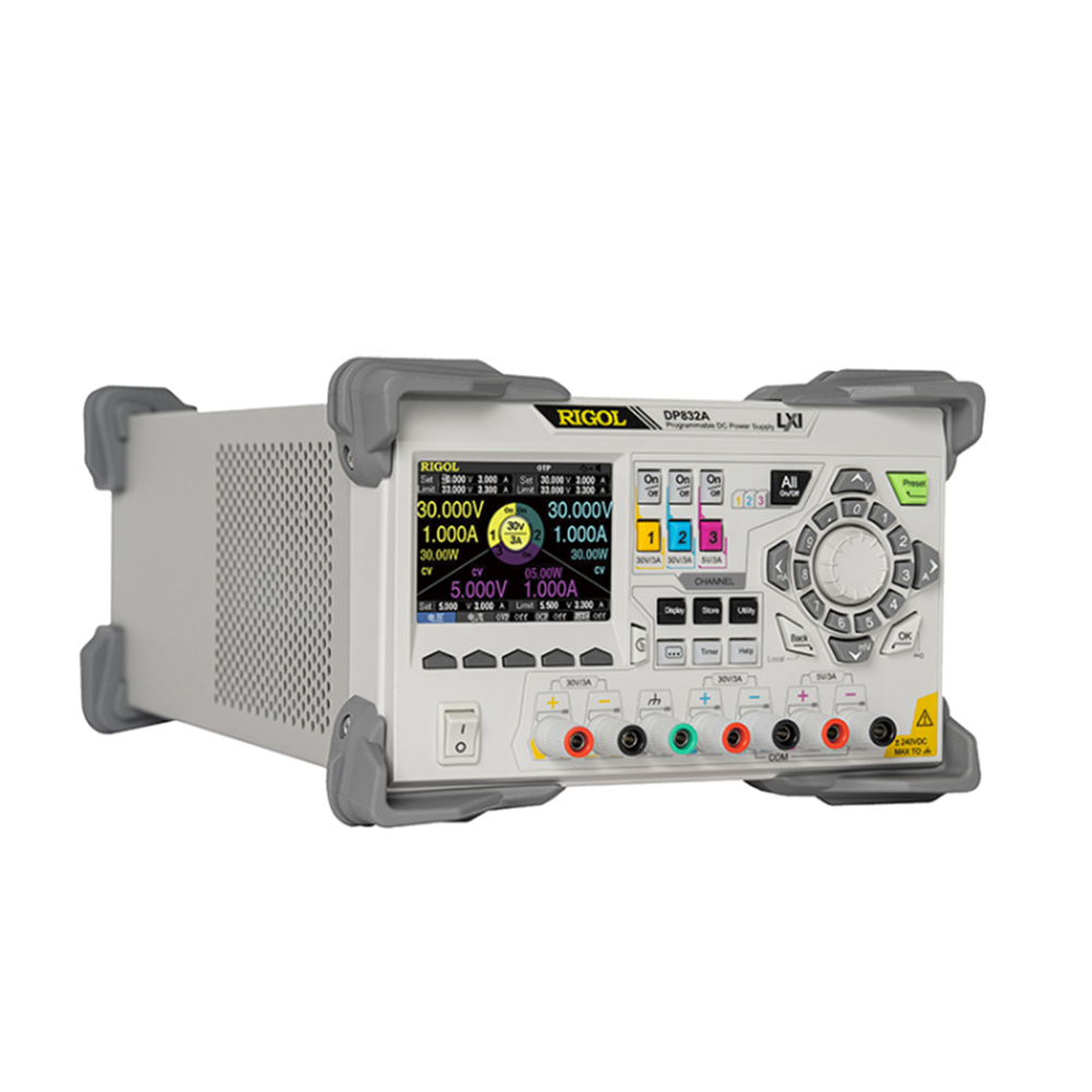 RIGOL DP832A  3채널 DC파워서플라이 30V/3A x 2채널, 5V/3A x 1채널, 195W DC전원공급기