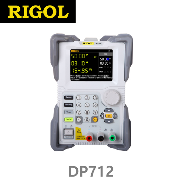 [RIGOL DP712] 50V/3A, 150W, 리니어 DC전원공급기