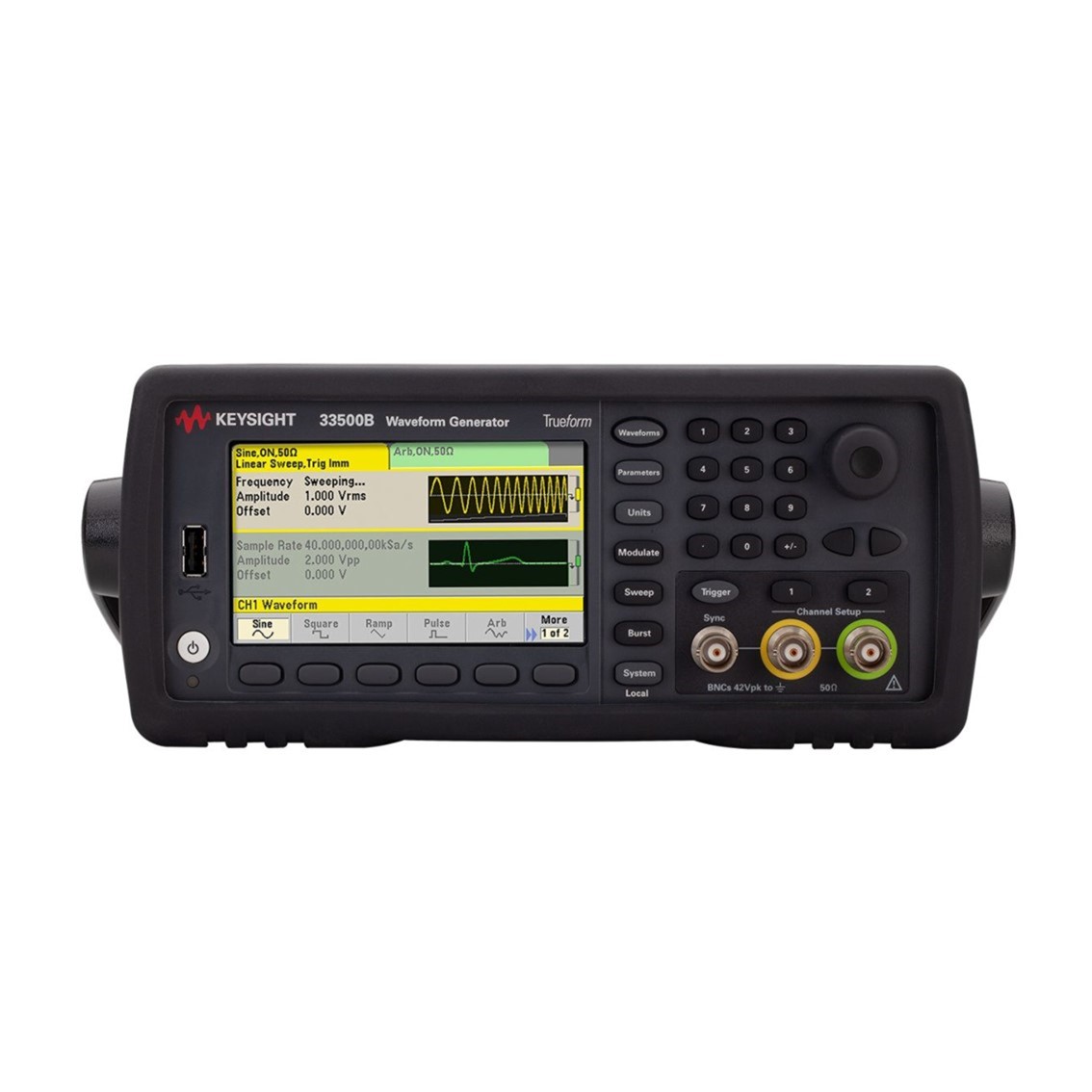 KEYSIGHT 33519B  임의파형발생기 30MHz, 1CH, 임의함수발생기