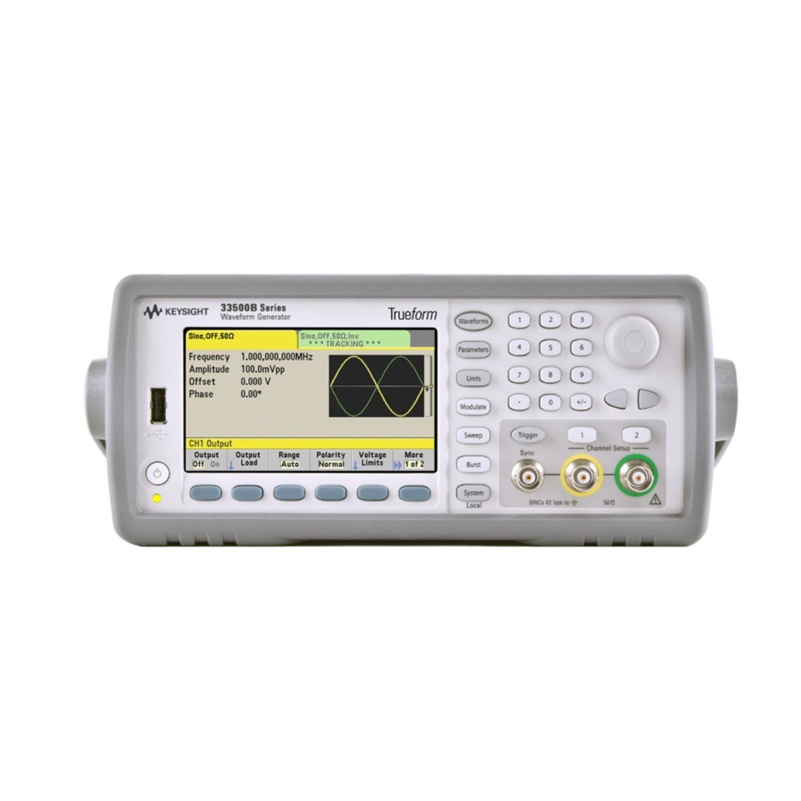 KEYSIGHT 33521B  임의파형발생기 30MHz, 1CH, 임의함수발생기