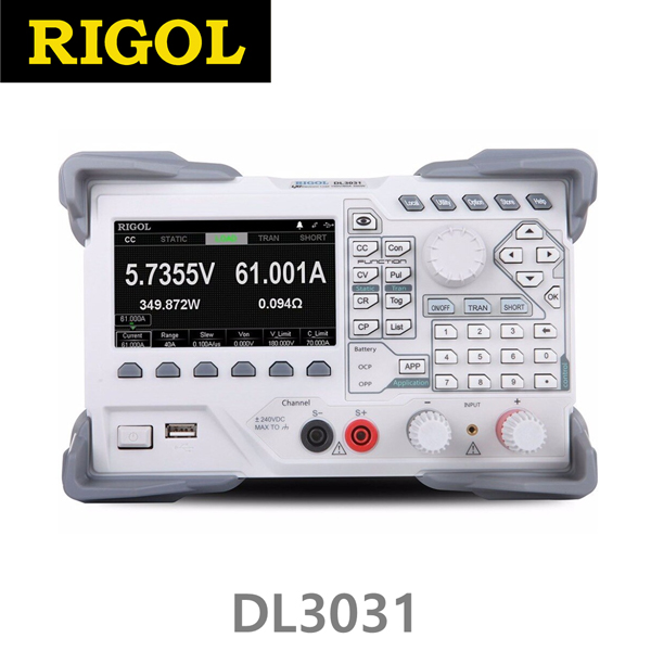 [RIGOL DL3031] 150V/60A, 350W, DC전자부하기
