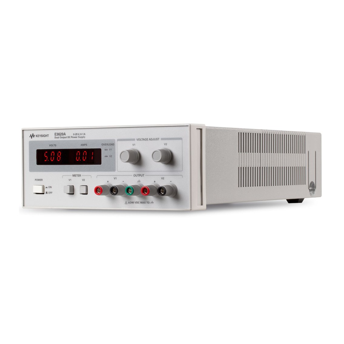 KEYSIGHT E3620A  DC파워서플라이 50W, 25V/1A x 2채널 DC전원공급기