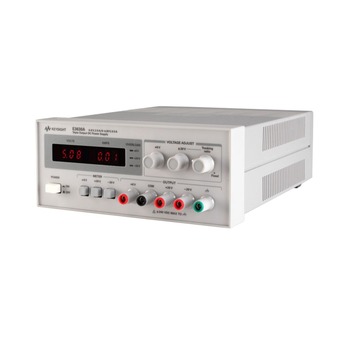 KEYSIGHT E3630A  DC파워서플라이 35W, 6V/2.5Ax1CH, 20V/0.5Ax1CH, -20V/0.5Ax1CH DC전원공급기