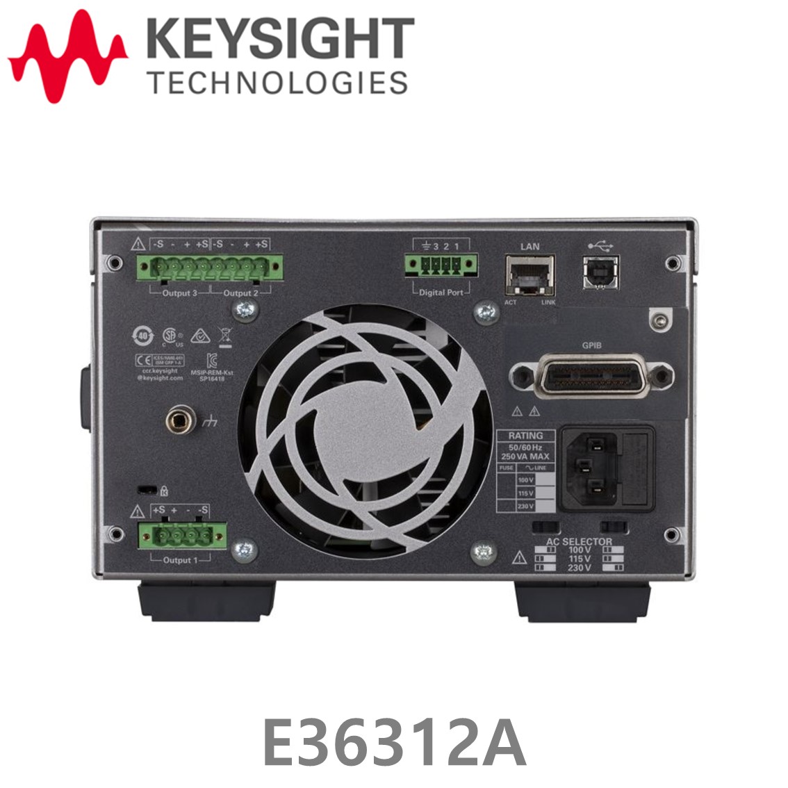 [ KEYSIGHT E36312A ] 키사이트 DC파워서플라이 80W, 6V/5A/1채널, 25V/1A/2채널,3채널 전원공급기