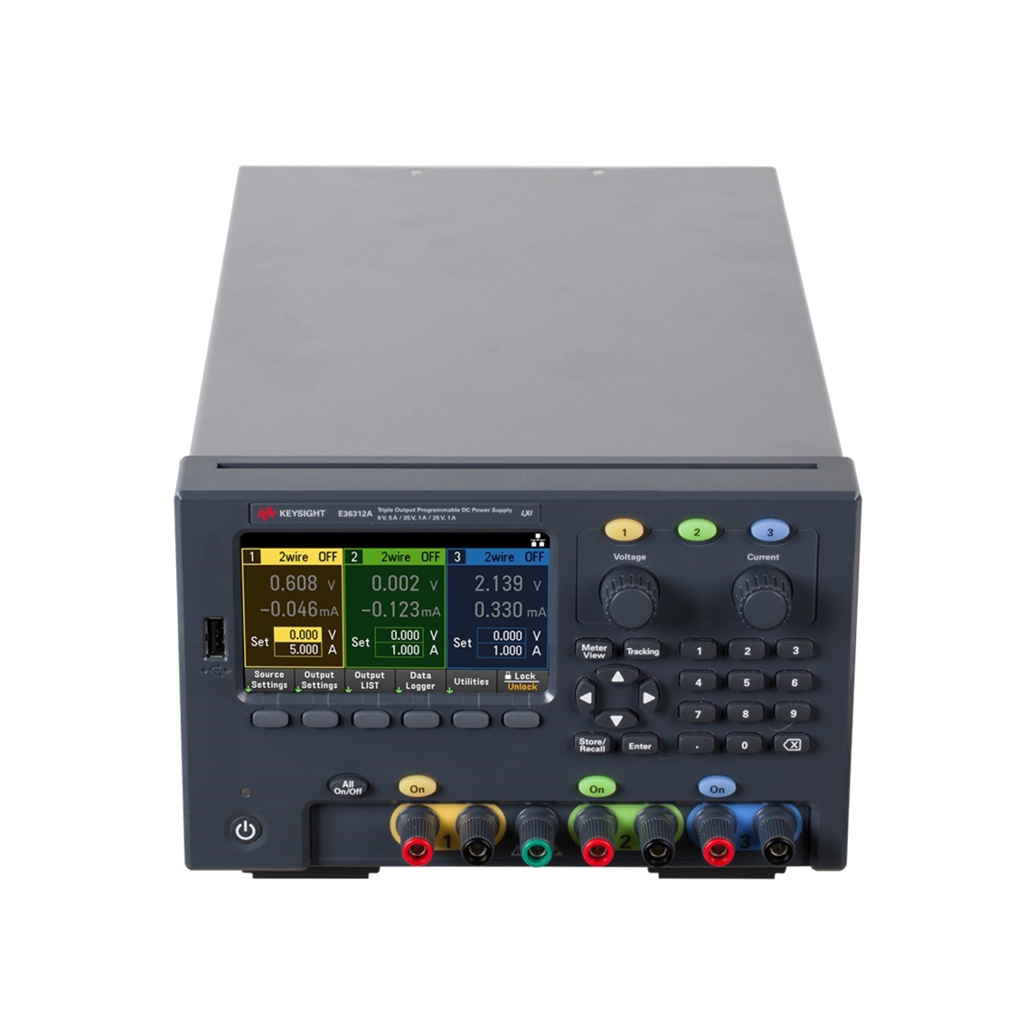 KEYSIGHT E36313A DC파워서플라이 3채널 6V,10Ax1CH, 25V, 2Ax2CH, 160W DC전원공급기