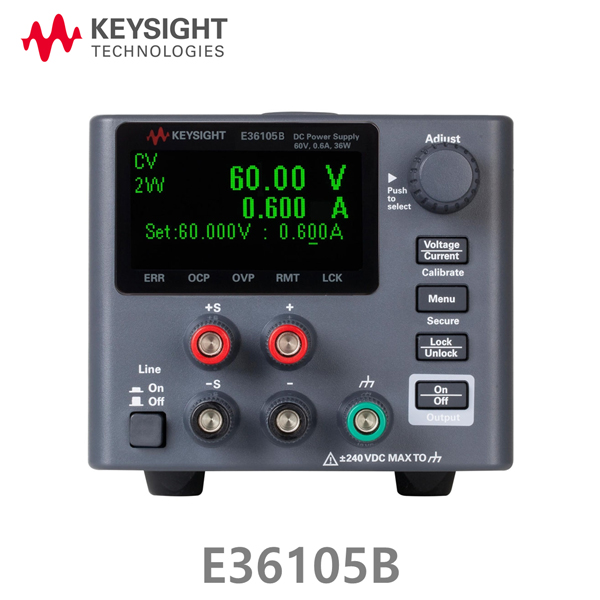 [ KEYSIGHT E36105B ] 60V/0.6A, 36W, DC전원공급기