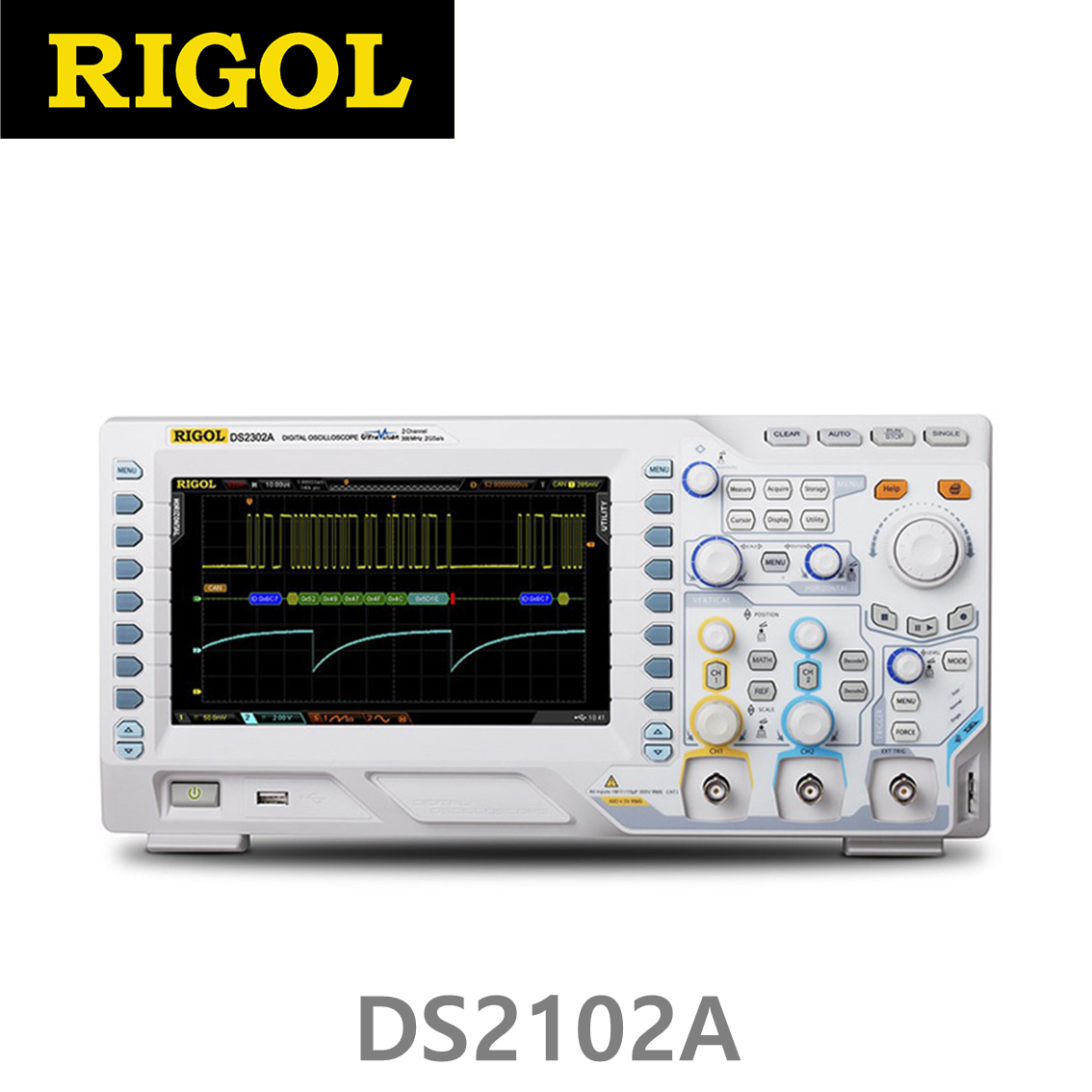 [ RIGOL DS2102A ] 100MHz/2CH, 2GSa/s, 디지털오실로스코프