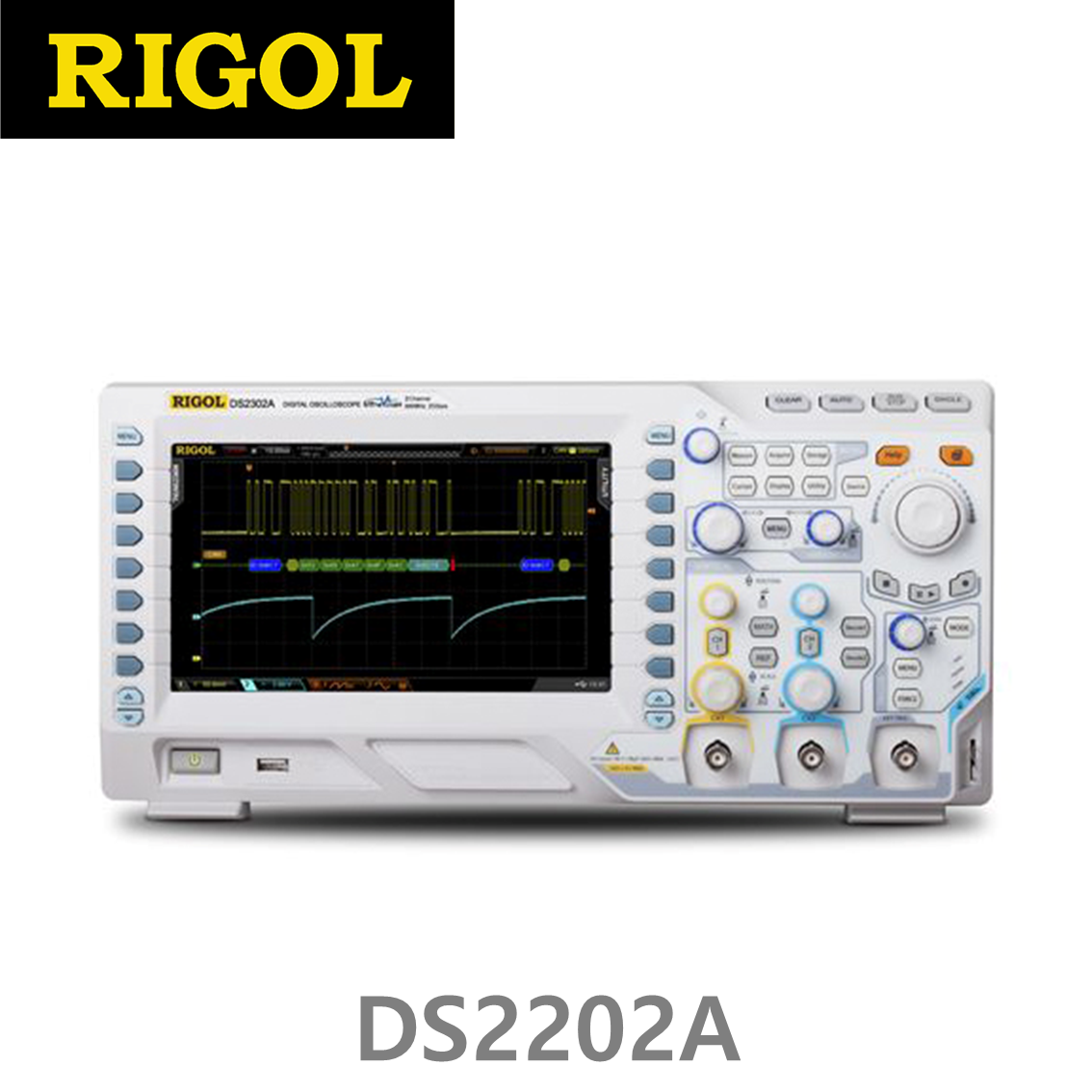 [RIGOL DS2202A] 200MHz/2CH, 2GSa/s, 디지털오실로스코프