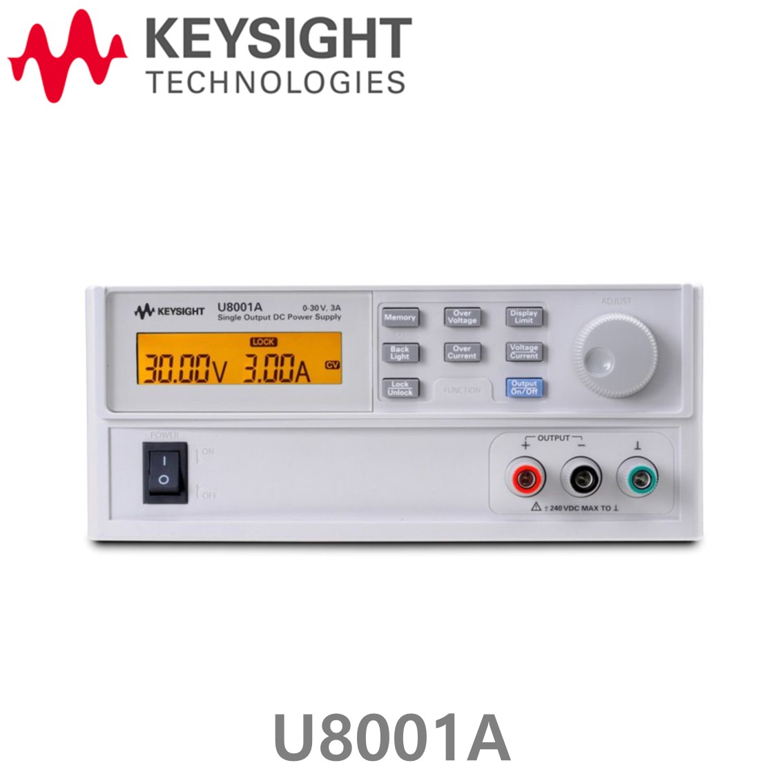 [ KEYSIGHT U8001A ] 키사이트 DC파워서플라이 90W 30V/3A, DC전원공급기