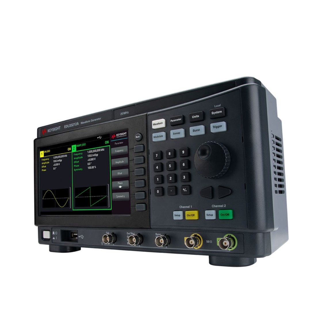 KEYSIGHT EDU33212A 키사이트 신호발생기 20MHz, 2CH, 임의파형발생기