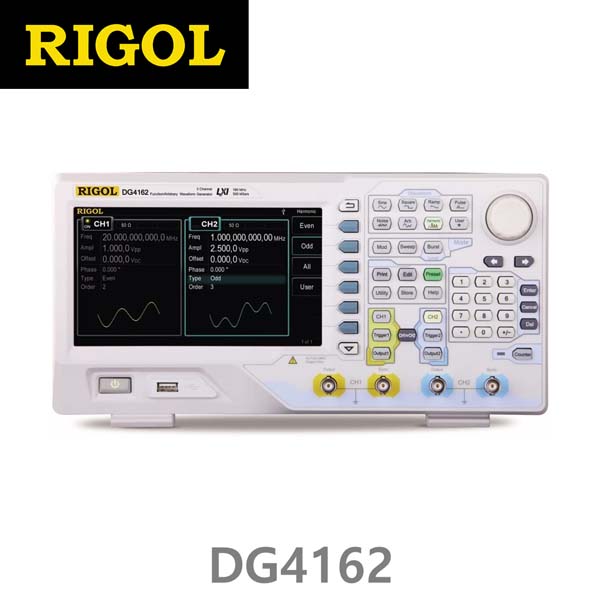 [RIGOL DG4162 ] 160MHz, 2CH, 500MSa/s, Arbitrary Function Generator, 임의파형발생기