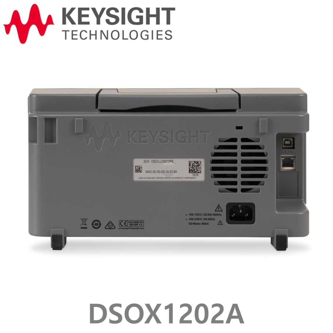 [ KEYSIGHT DSOX1202A ] 키사이트 70/100/200MHz, 2채널, 디지털오실로스코프