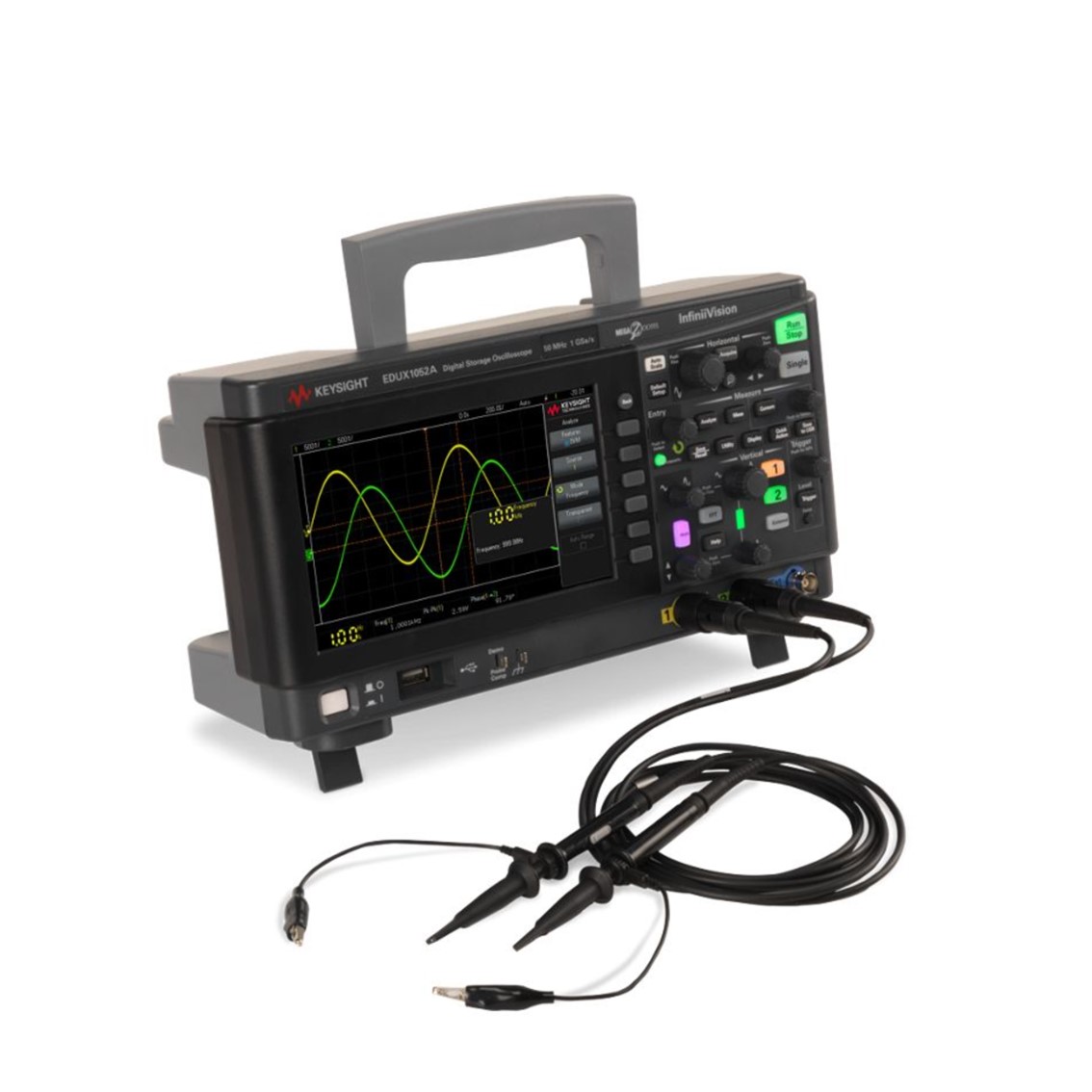 KEYSIGHT EDUX1052A 오실로스코프 2채널/50MHz