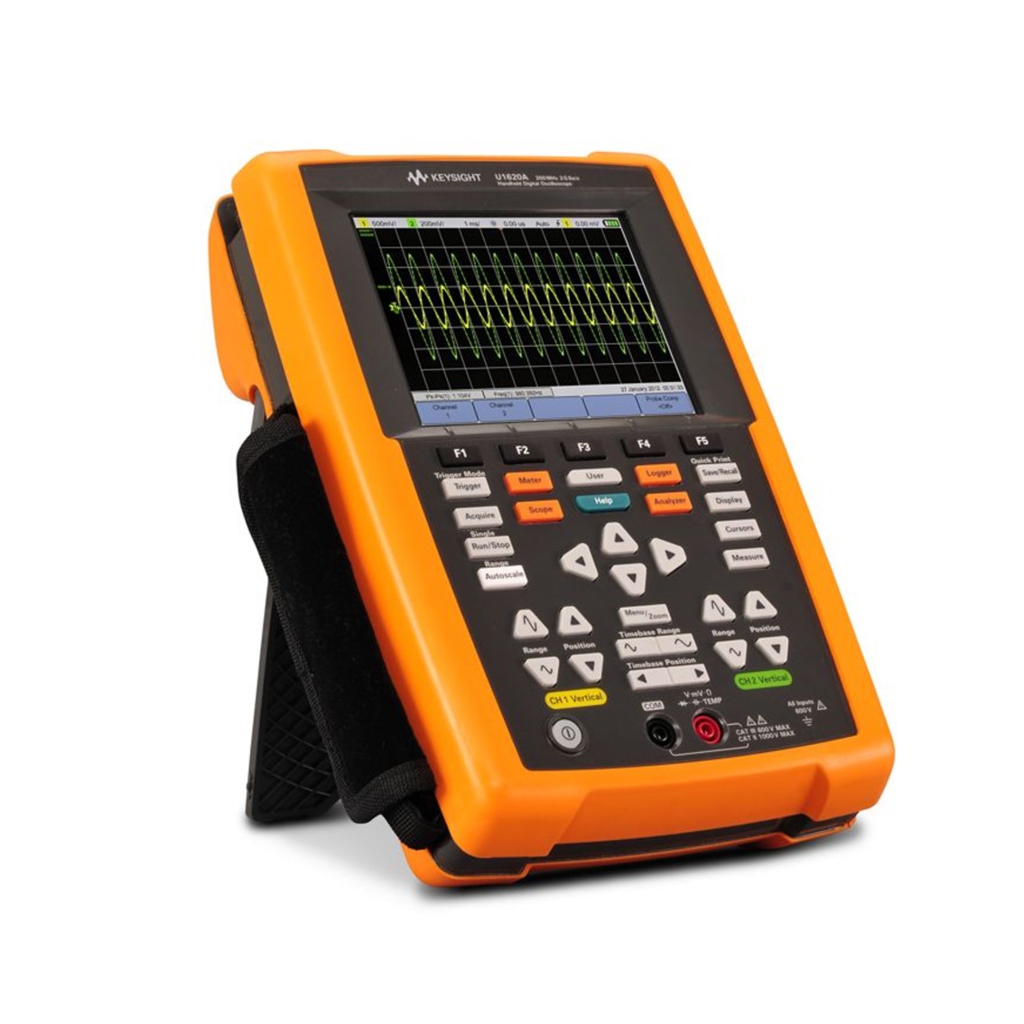 KEYSIGHT U1620A 200MHz 휴대용 오실로스코프