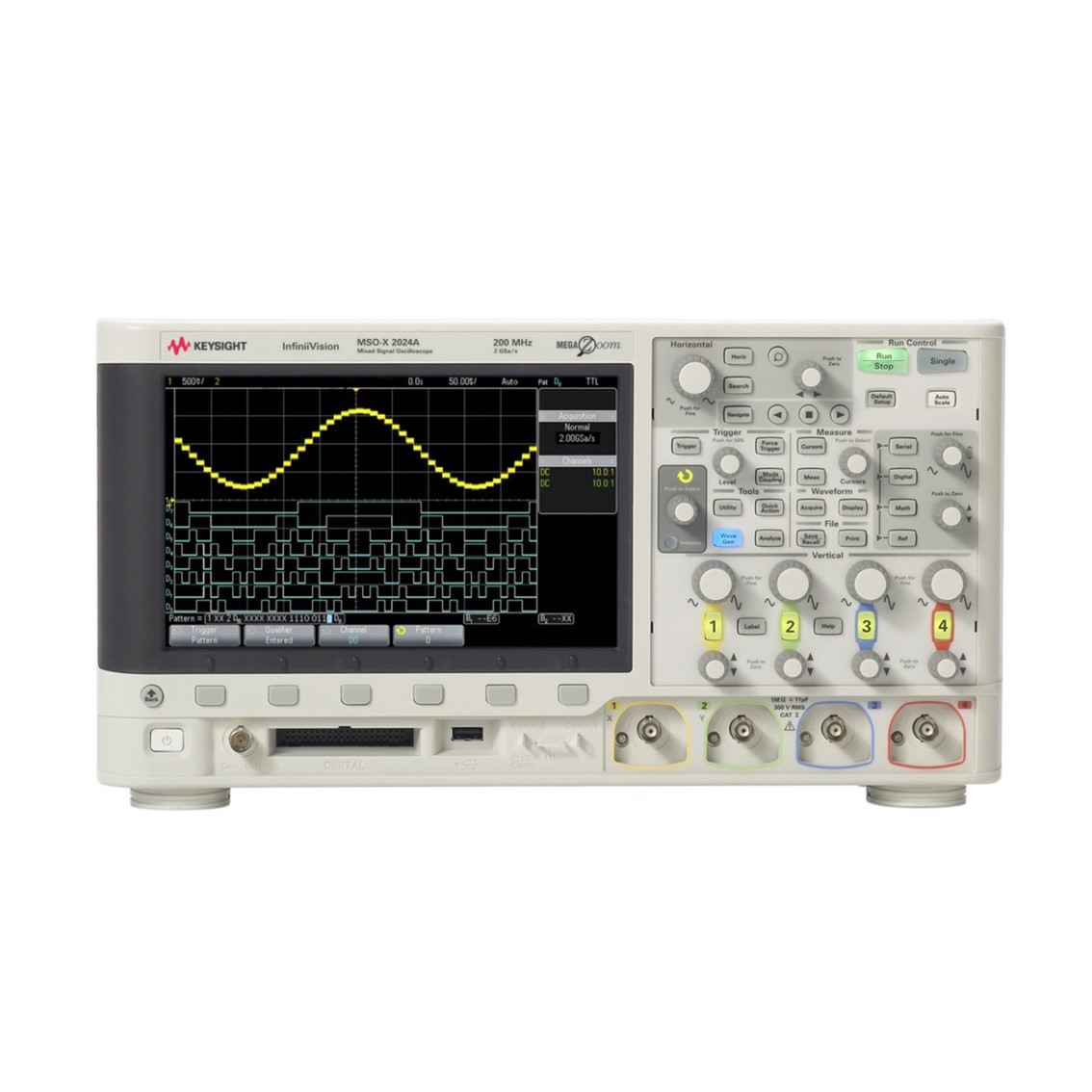 KEYSIGHT DSOX2004A  오실로스코프 4채널/70MHz