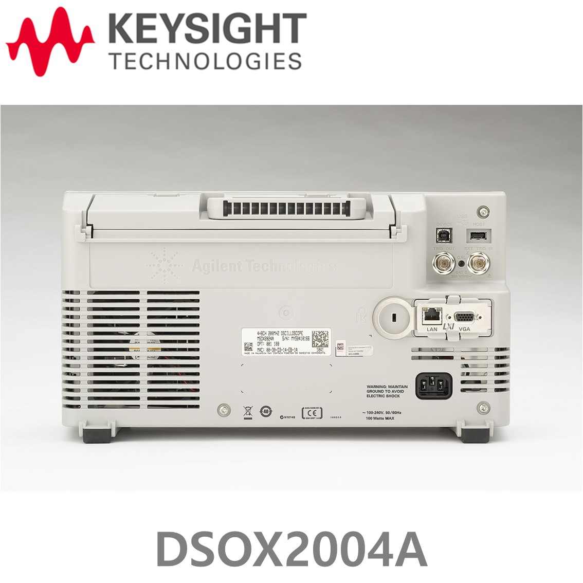 [ KEYSIGHT DSOX2004A ] 키사이트 70MHz, 4채널, 디지털 오실로스코프