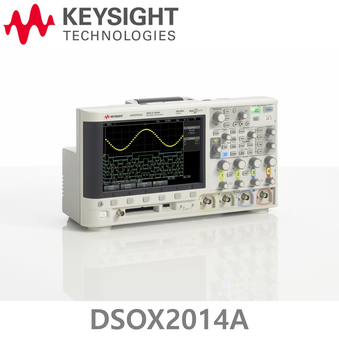 [ KEYSIGHT DSOX2014A ] 키사이트 100MHz, 4채널, 디지털 오실로스코프