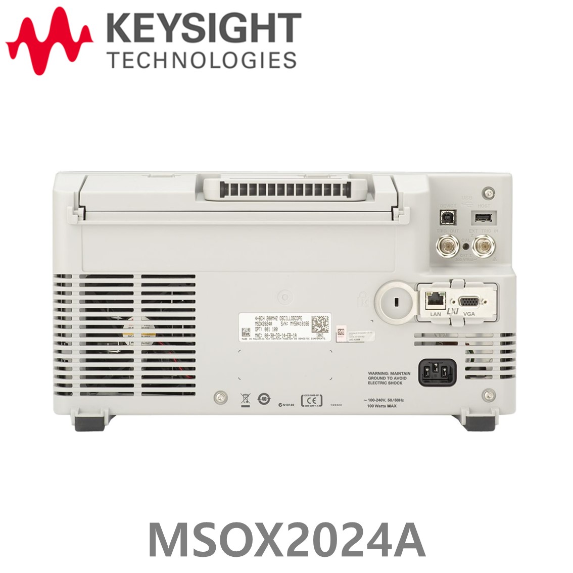 [KEYSIGHT MSOX2024A] 키사이트 200MHz, 4채널, 디지털 8채널, 디지털 오실로스코프