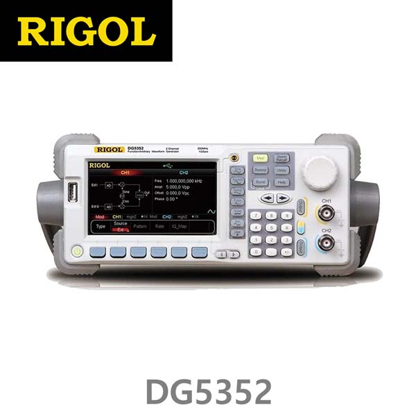 [ RIGOL DG5352 ] 350MHz, 2CH, 1GSa/s, 임의파형발생기