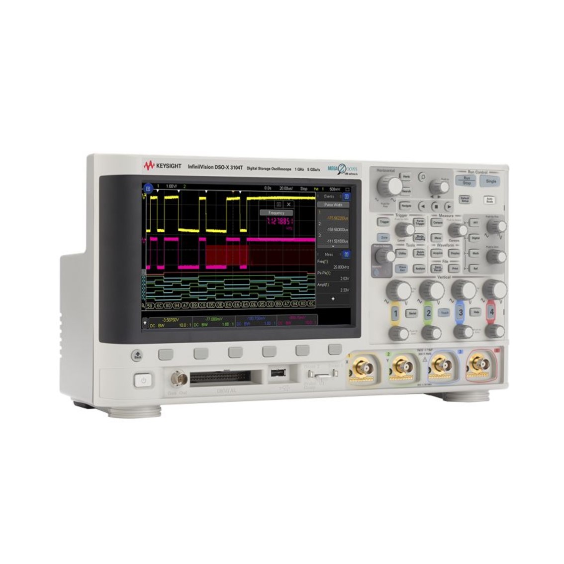 KEYSIGHT DSOX3104T  4채널/1GHz  디지털 오실로스코프