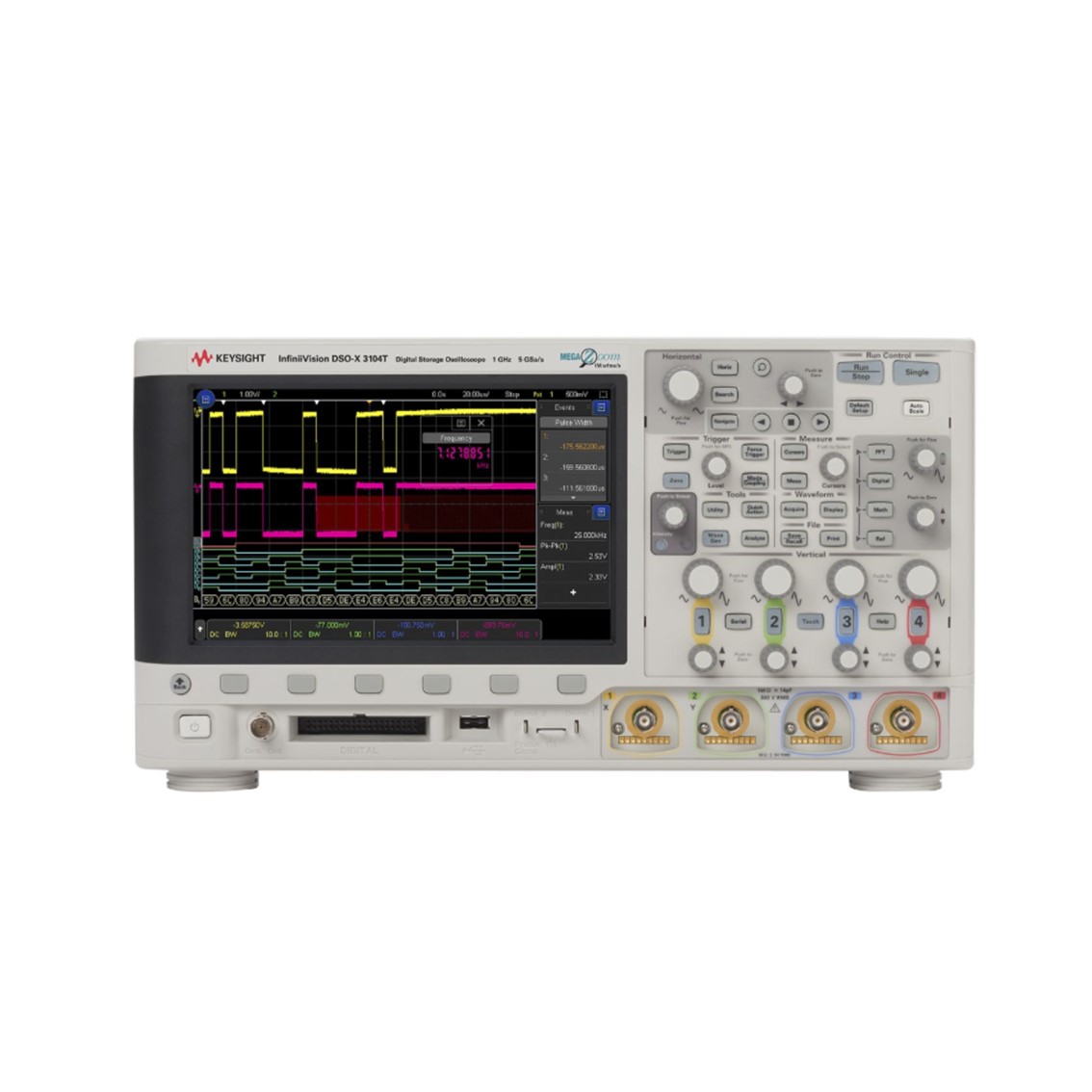 KEYSIGHT DSOX3104T  4채널/1GHz  디지털 오실로스코프