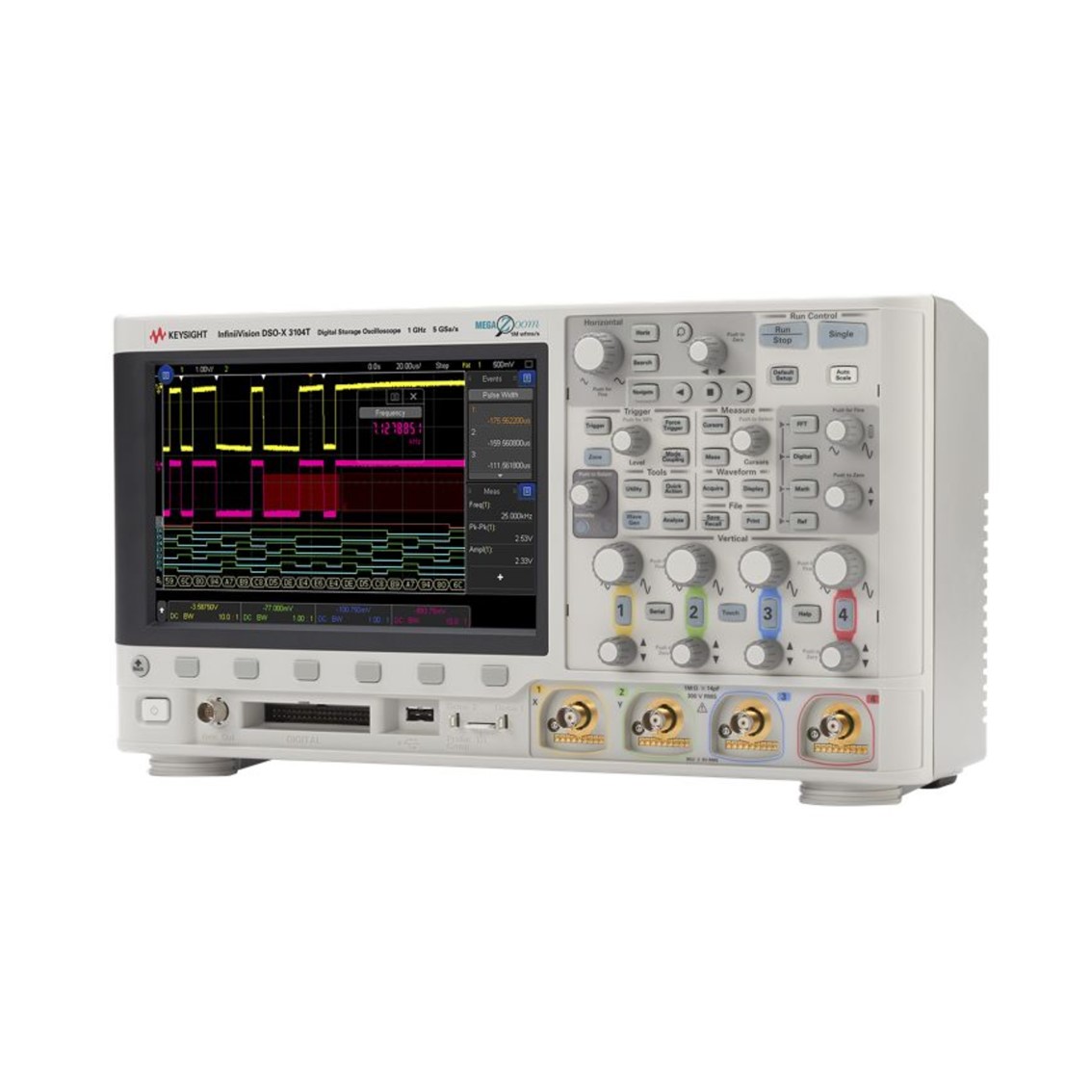 KEYSIGHT DSOX3104T  4채널/1GHz  디지털 오실로스코프