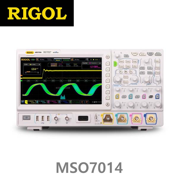 [ RIGOL MSO7014 ] 100MHz/4CH, 10 GSa/s, 디지털 오실로스코프