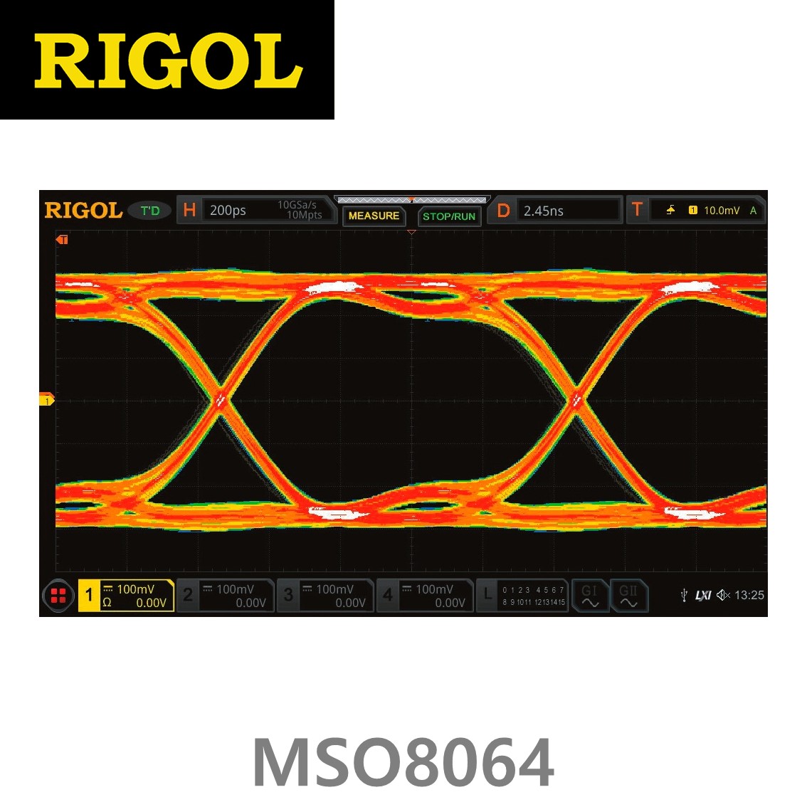 [ RIGOL MSO8064 ] 600MHz/4CH, 10 GSa/s, 디지털 오실로스코프