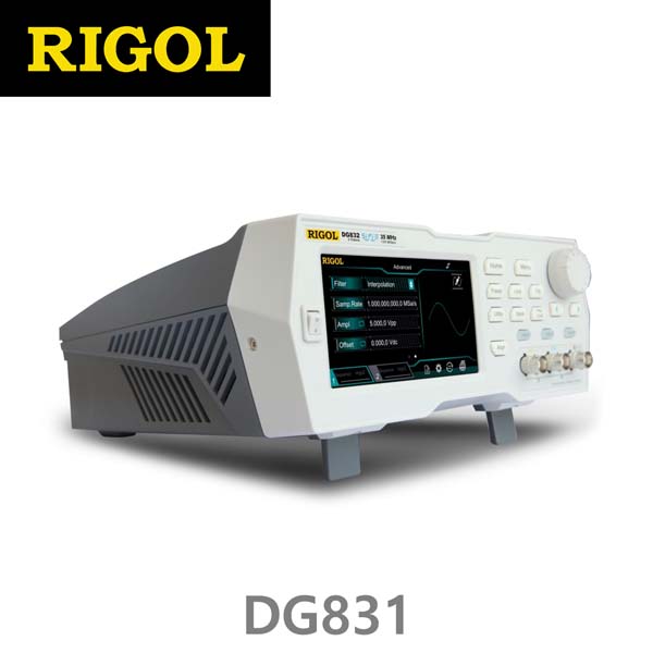 [ RIGOL DG831 ] 35MHz, 1CH, 125MSa/s, Arbitrary Function Generator, 임의파형발생기