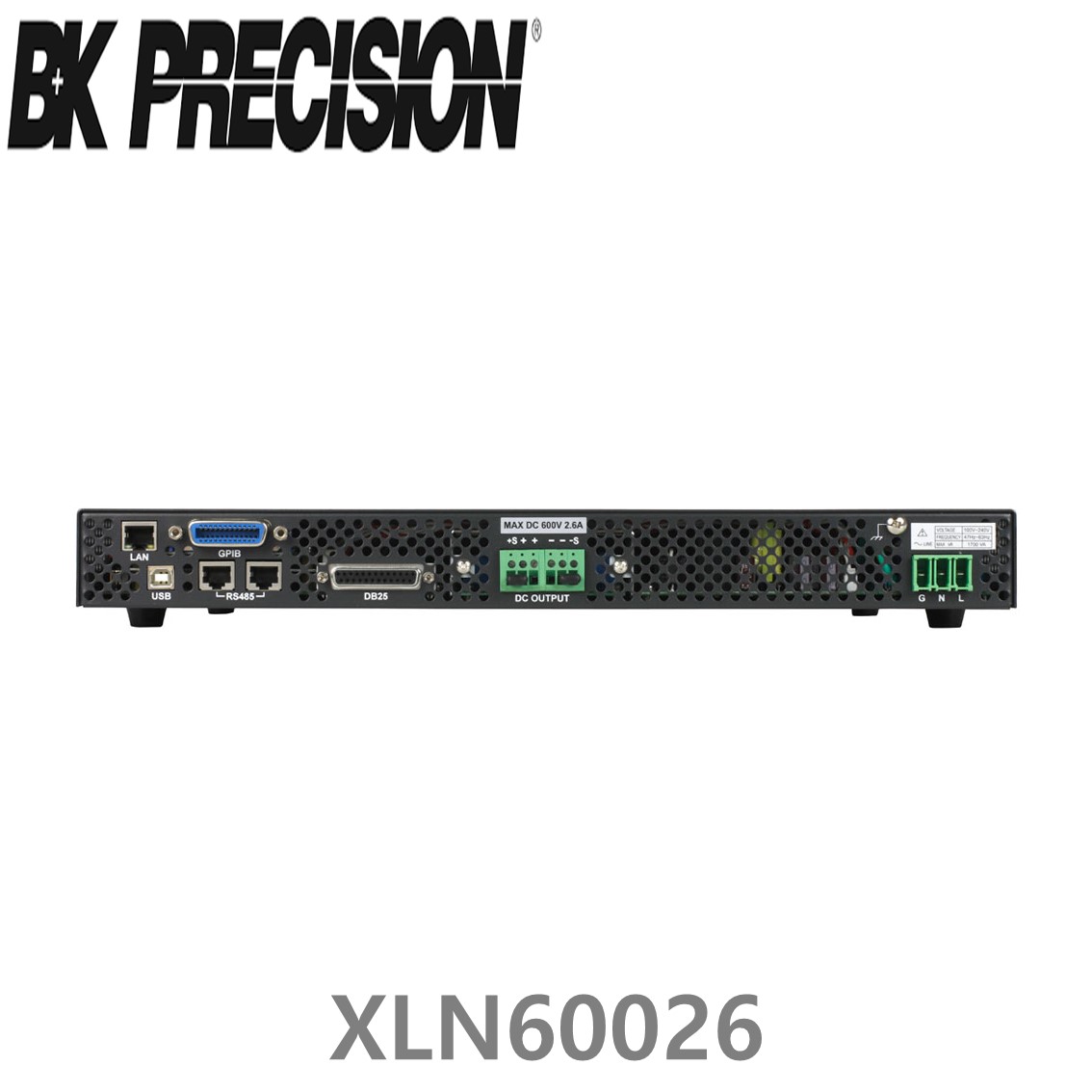 [ BK PRECISION ] BK XLN60026, 600V/2.6A(1560W), Programmable DC Power Supply, 프로그래머블 DC 전원공급기, B&K XLN60026