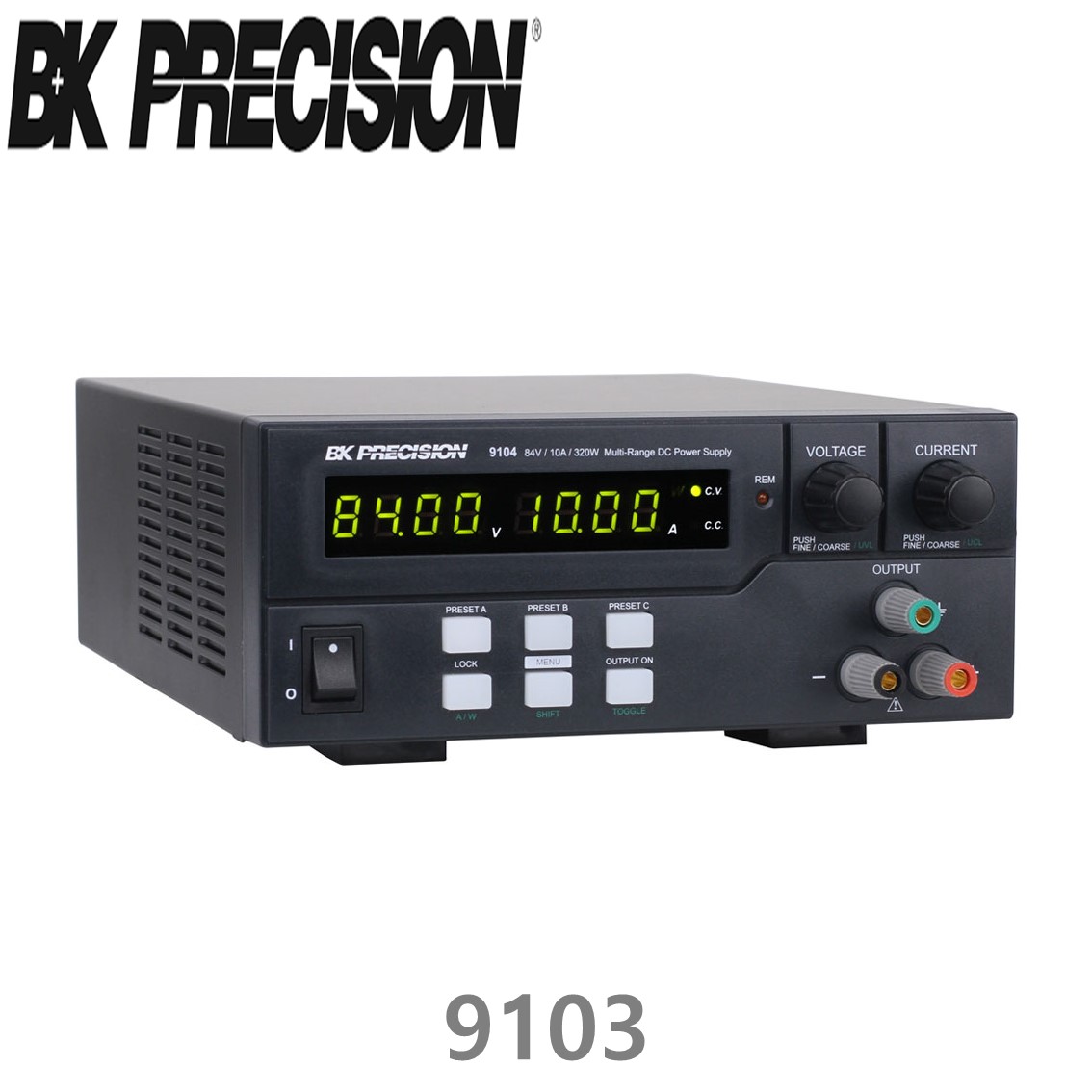 [ BK PRECISION ] BK 9103, 42V/20A(320W), Multi-Range DC Power Supplies, DC 전원공급기, DC전원공급장치, B&K 9103