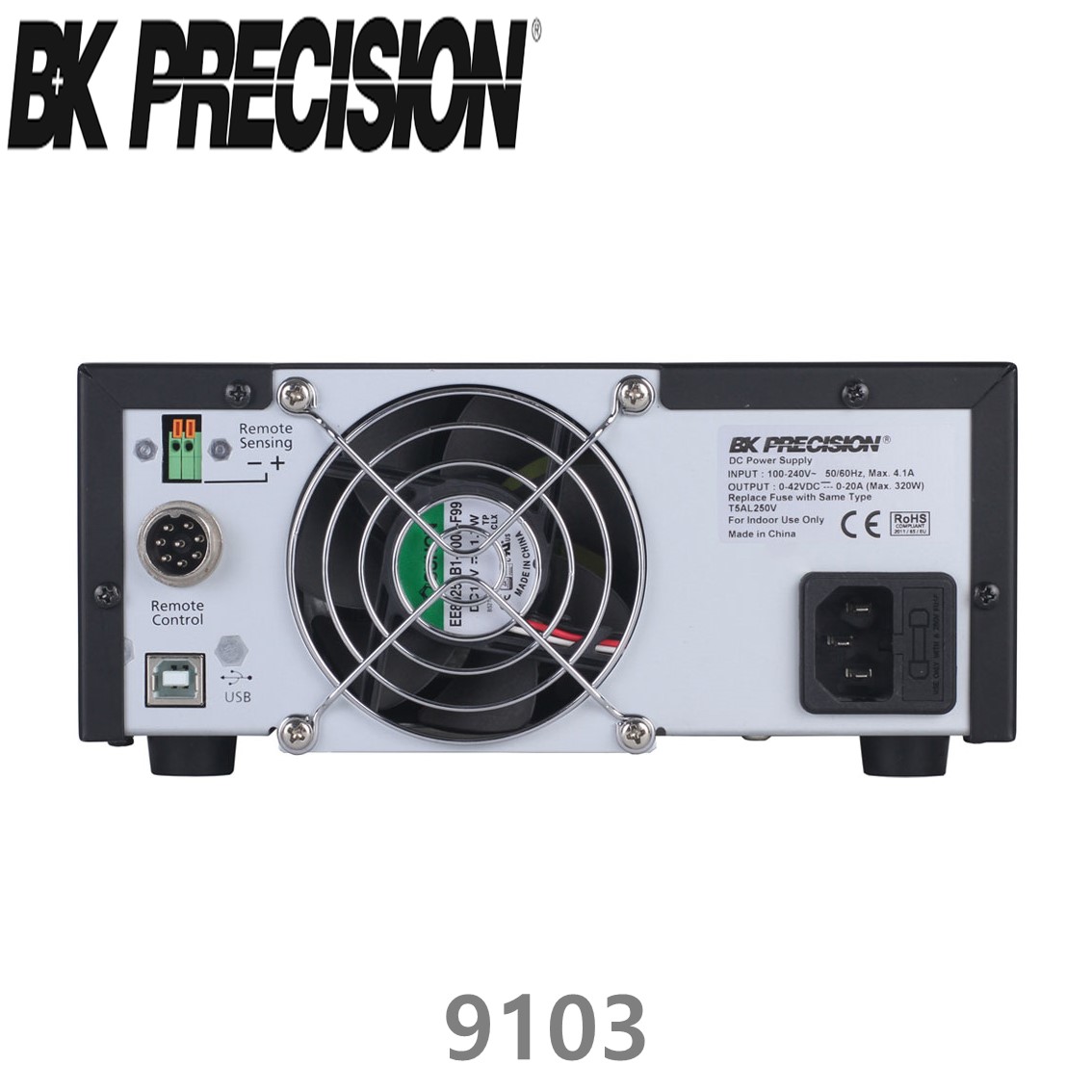 [ BK PRECISION ] BK 9103, 42V/20A(320W), Multi-Range DC Power Supplies, DC 전원공급기, DC전원공급장치, B&K 9103