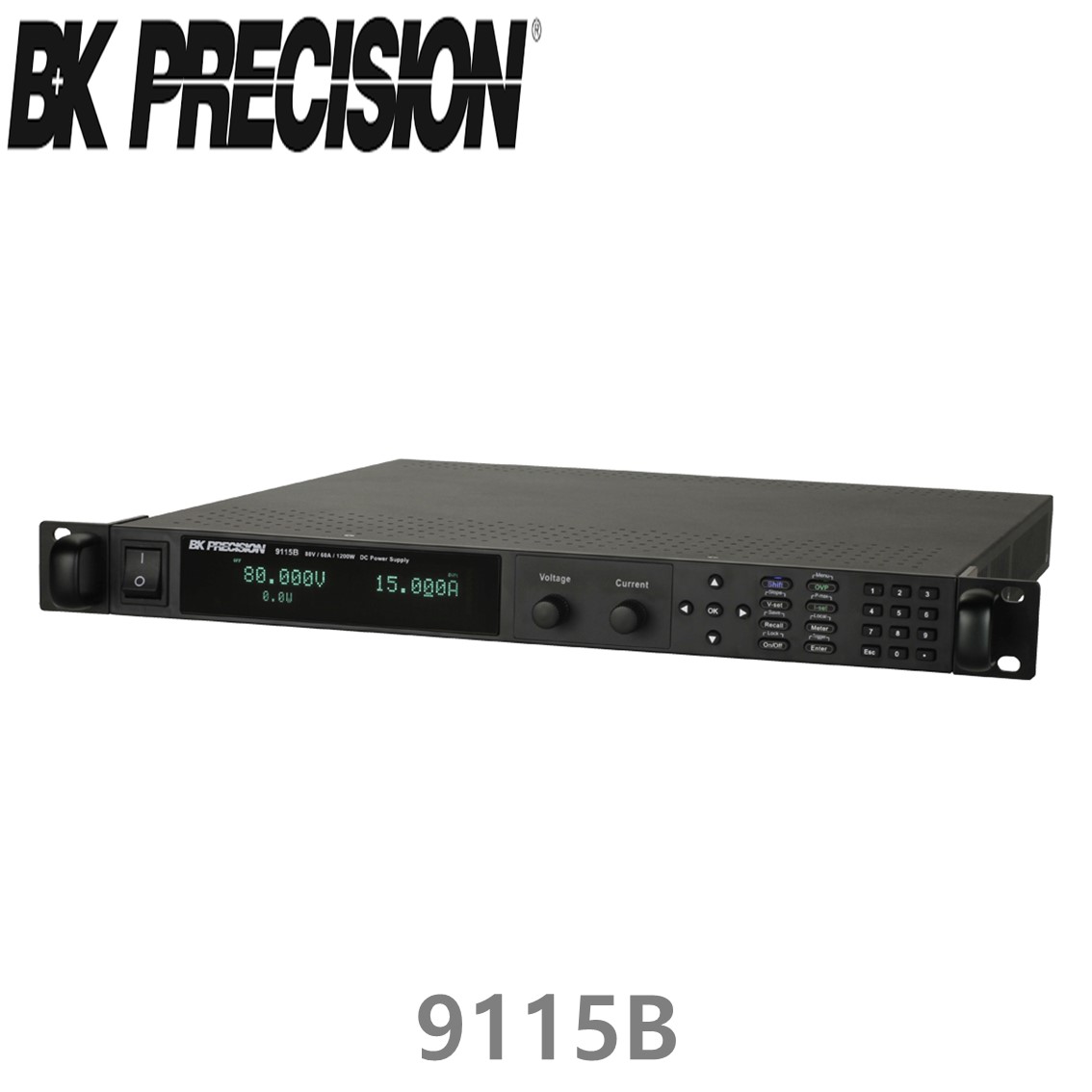 [ BK PRECISION ] BK 9115B, 80V/60A, 1200W, 프로그래머블 DC 전원공급기 B&K 9115B