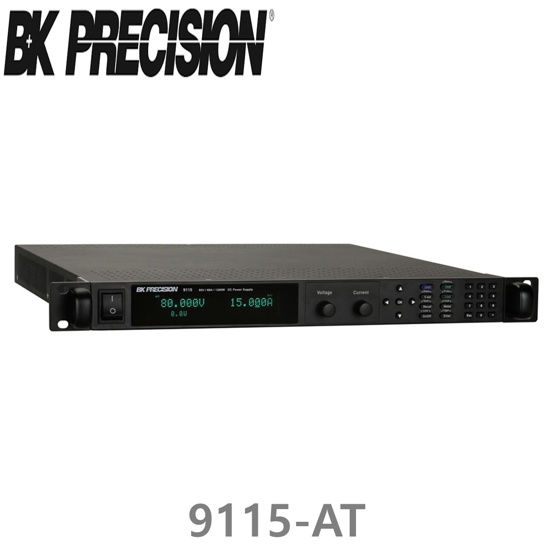 [ BK PRECISION ] BK 9115-AT, 80V/60A(1200W), Programmable DC Power Supply, 프로그래머블 DC 전원공급기, 차량용 전원 테스터, B&K 9115-AT