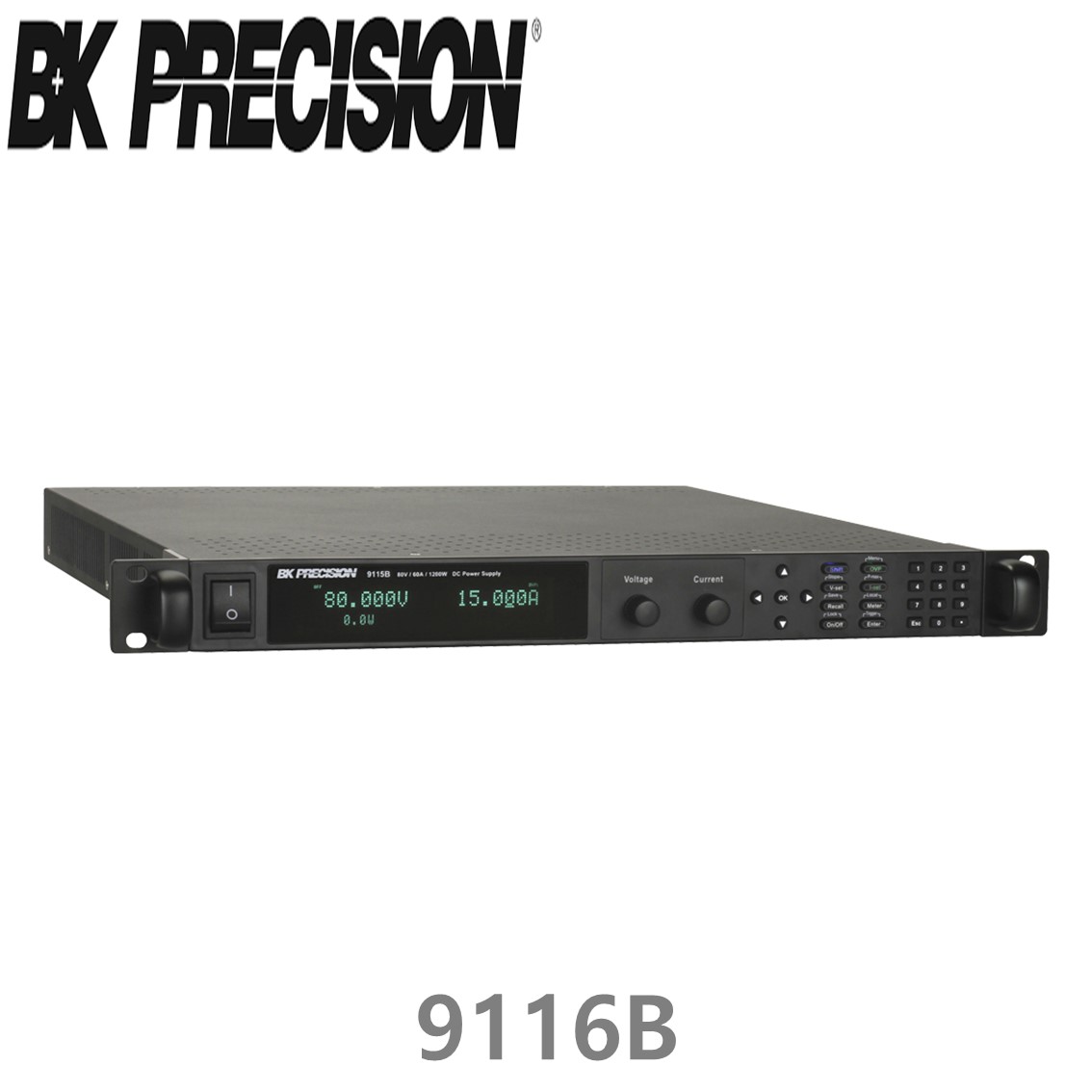 [ BK PRECISION ] BK 9116B 150V/30A, 1200W, 프로그래머블 DC 전원공급기 B&K 9116B