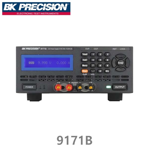 B&K PRECISION 9171B, 10V/10A, 20V/5A(100W), 1CH, Programmable DC Power Supply, 프로그래머블 DC 전원공급기, B&K 9171B