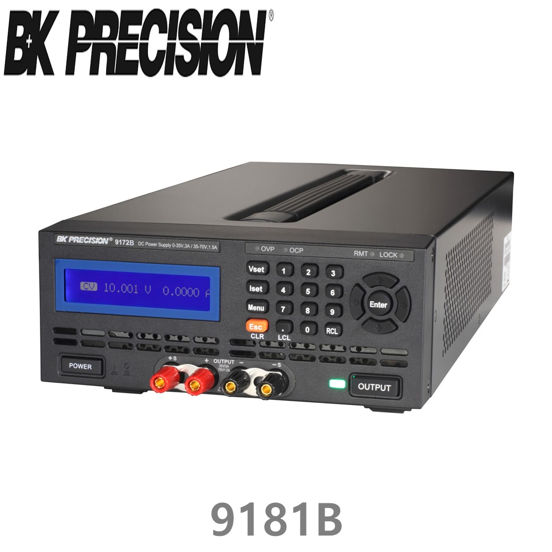 [ BK PRECISION ] BK 9181B, 18V/8A, 36V/4A(144W), 1CH, Programmable DC Power Supply, 프로그래머블 DC 전원공급기, B&K 9181B