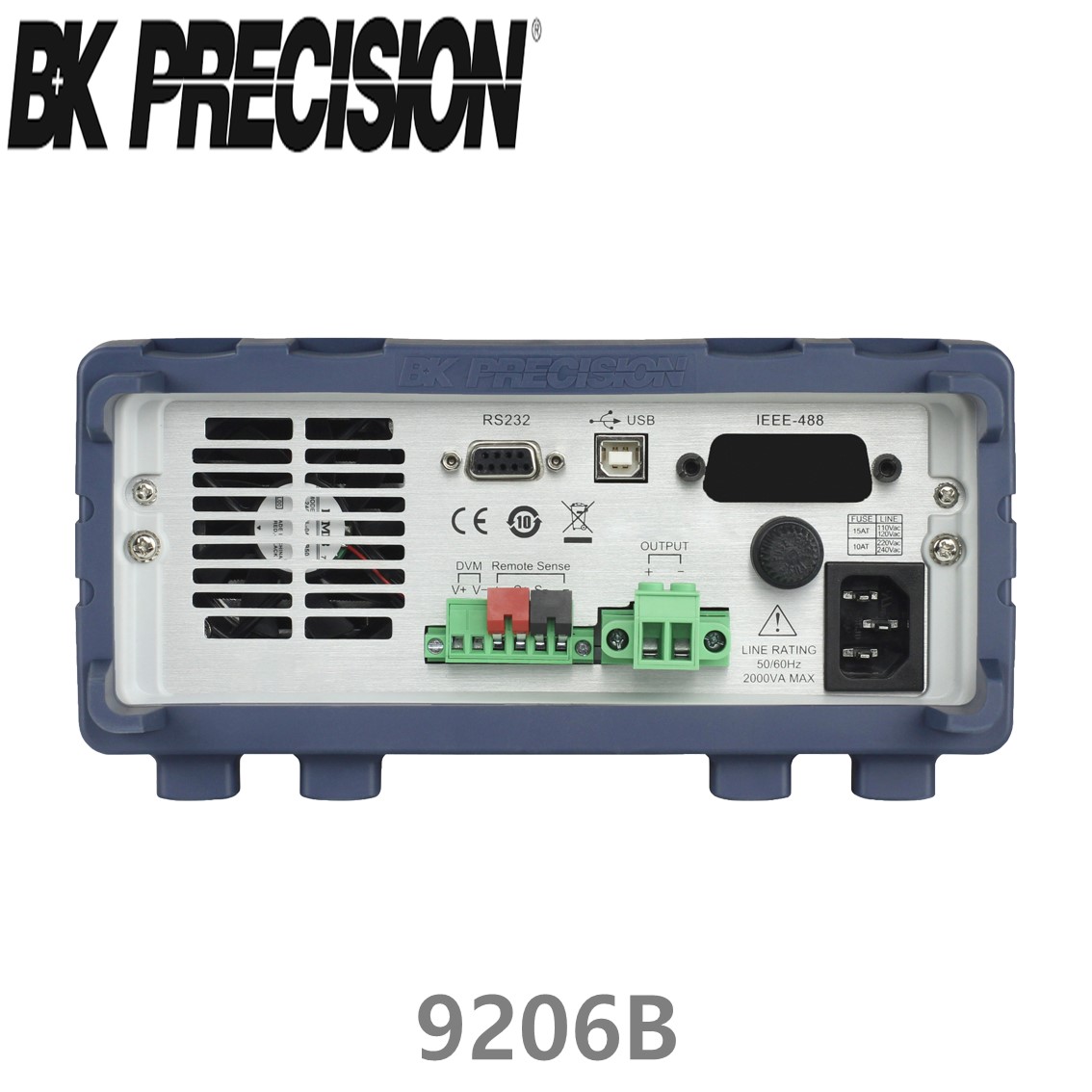 [ BK PRECISION ] BK 9206B, 150V/10A, 600W, 프로그래머블 DC 전원공급기 B&K 9206B