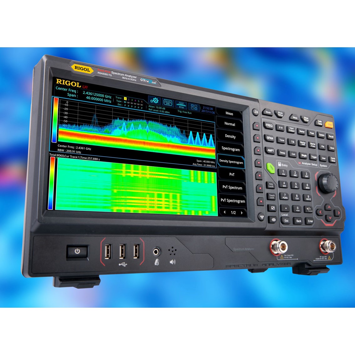 RIGOL RSA5065N  9kHz-6.5GHz, -108dBc/Hz, RBW 1Hz, with VNA 스펙트럼 아날라이저