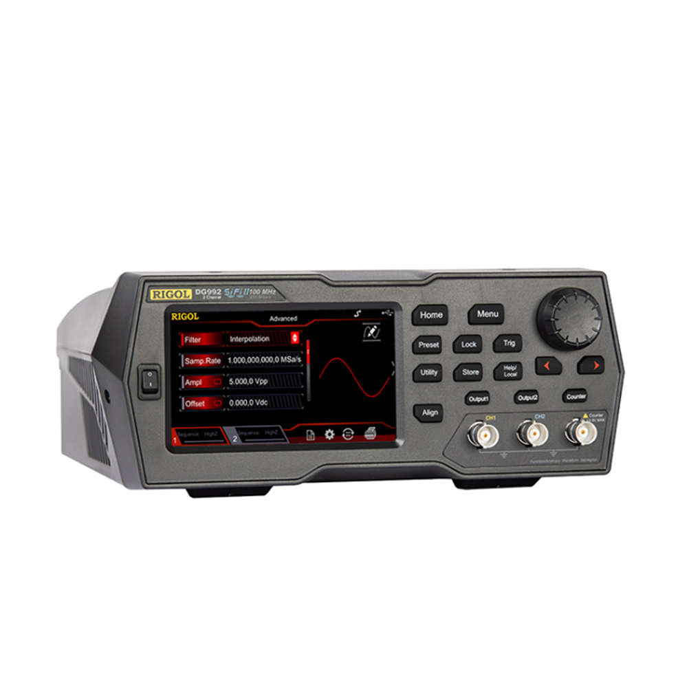 RIGOL DG992  2채널, 100MHz, 250MSa/s 임의파형발생기