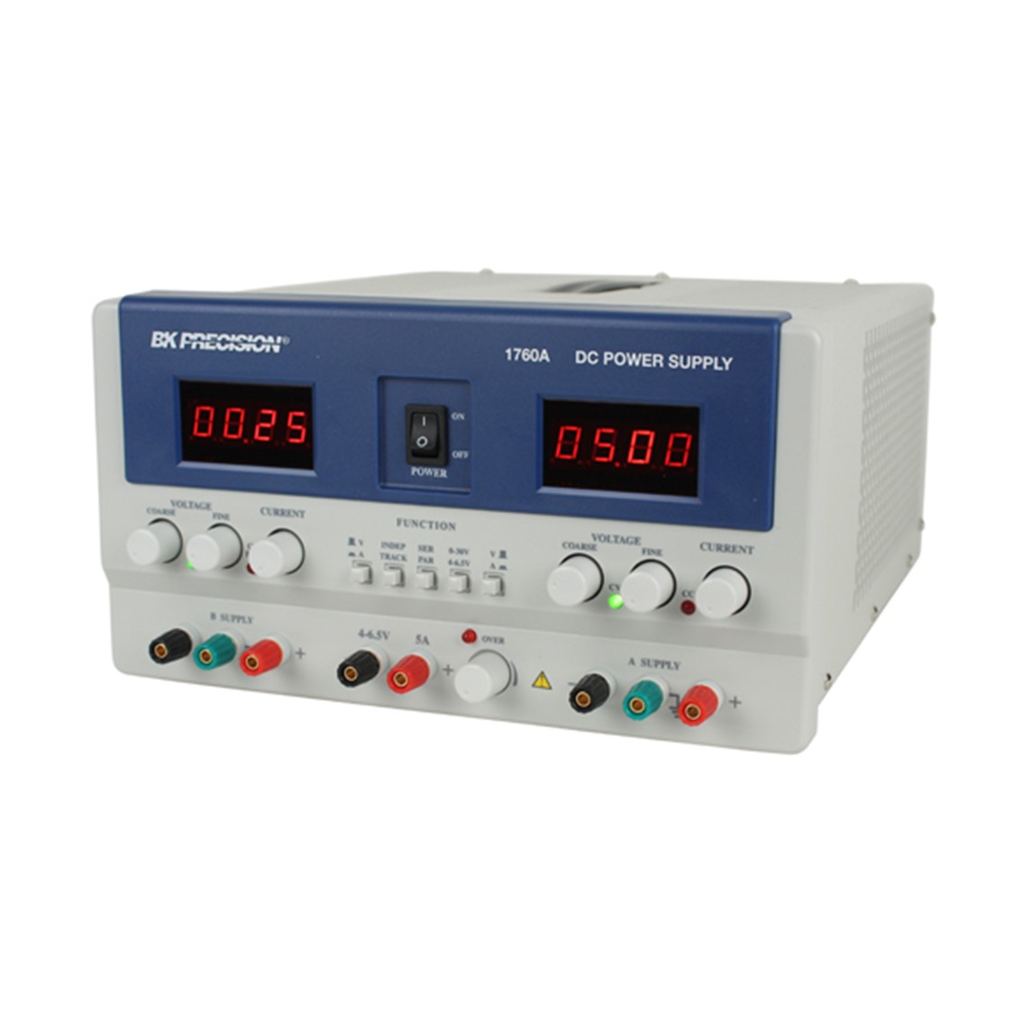 BK PRECISION 1760A 3채널 DC파워서플라이 30V/2Ax 2채널(가변), 6.5V/5A x 1채널(가변)