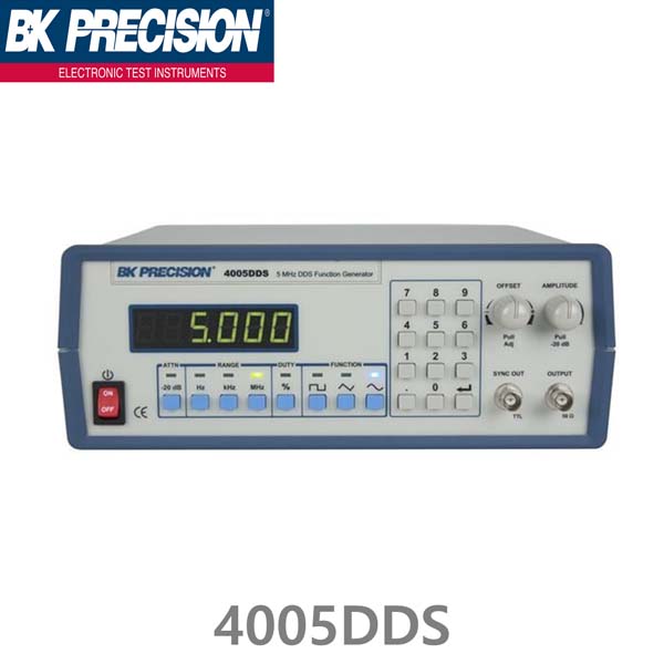 [ BK Precision ] 4005DDS, 5MHz, DDS Function Generator, 펑션제너레이터, 함수발생기