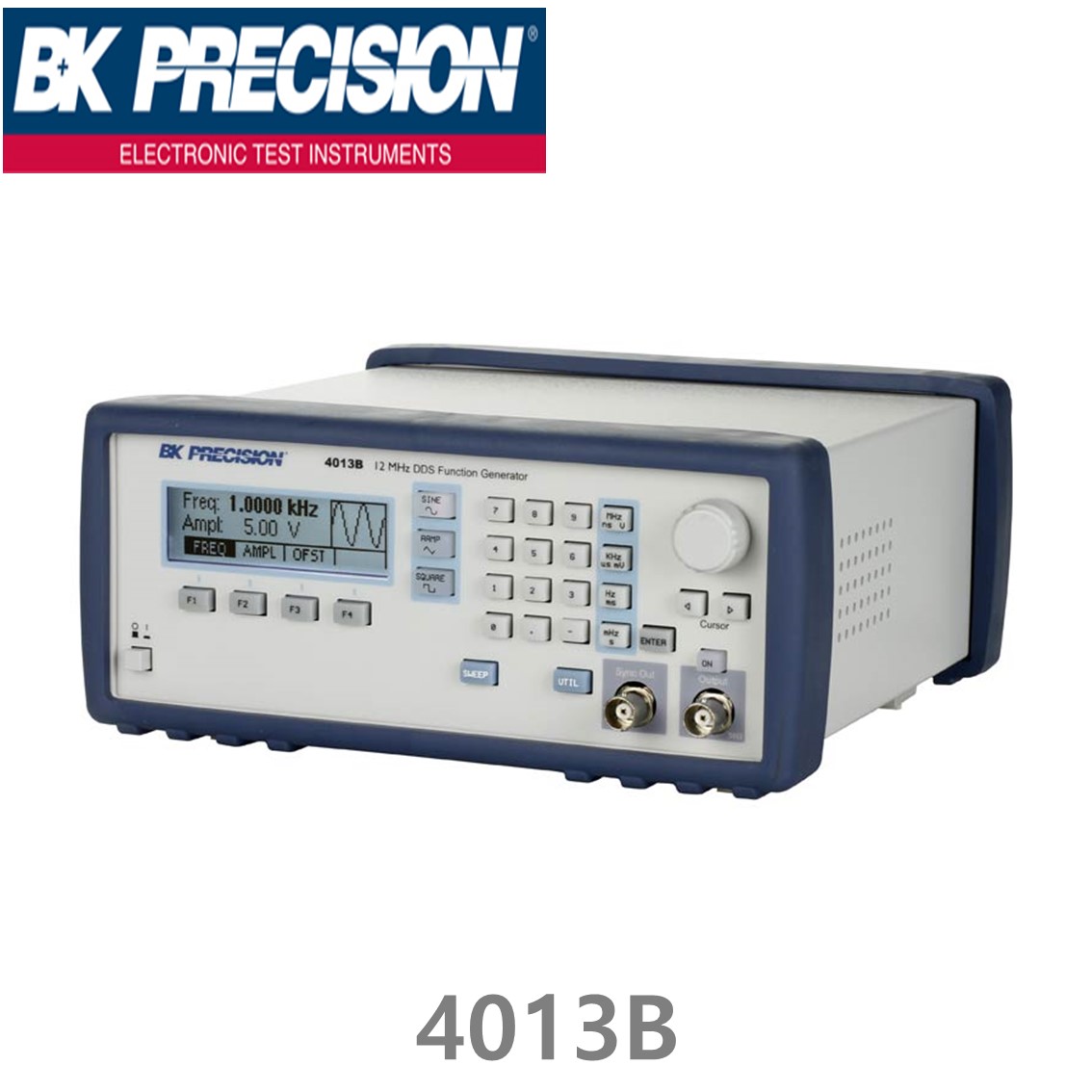 [ BK PRECISION ] BK 4013B, 12MHz, DDS Sweep Function Generator, 펑션제너레이터, 함수발생기, B&K 4013B