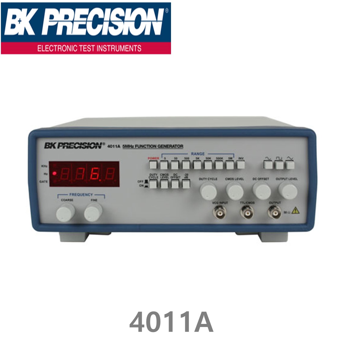 [ BK PRECISION ] BK 4011A, 5MHz, Function Generator, 펑션제너레이터, 함수발생기, B&K4011A
