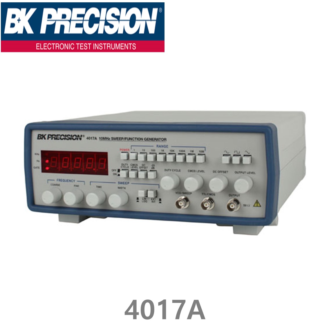 [ BK PRECISION ] BK 4017A, 10MHz, Sweep Function Generator, 스윕 펑션제너레이터, 함수발생기, B&K 4017A