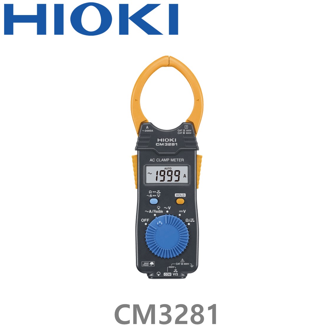 [ HIOKI ] CM3281 2000A, AC 클램프미터
