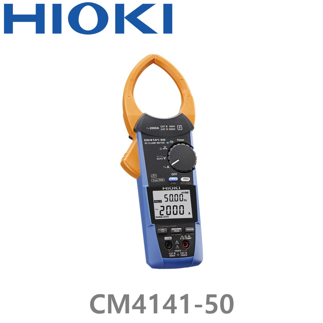 [ HIOKI ] CM4141-50 2000A, AC 클램프미터