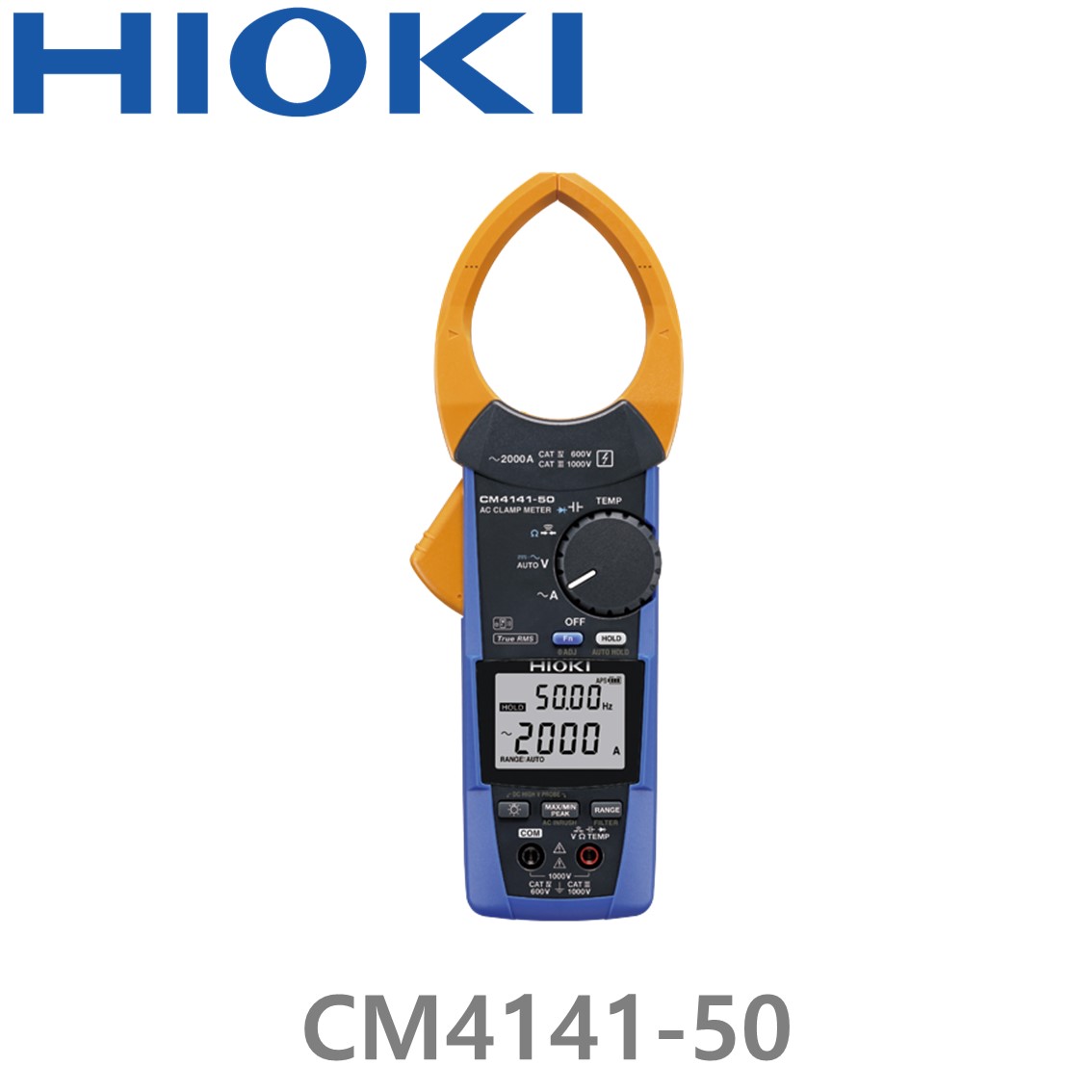 [ HIOKI ] CM4141-50 2000A, AC 클램프미터