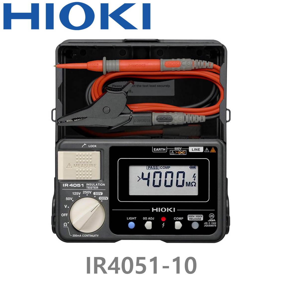 [ HIOKI ] IR4051-10 1000V/4000MΩ, 절연저항계