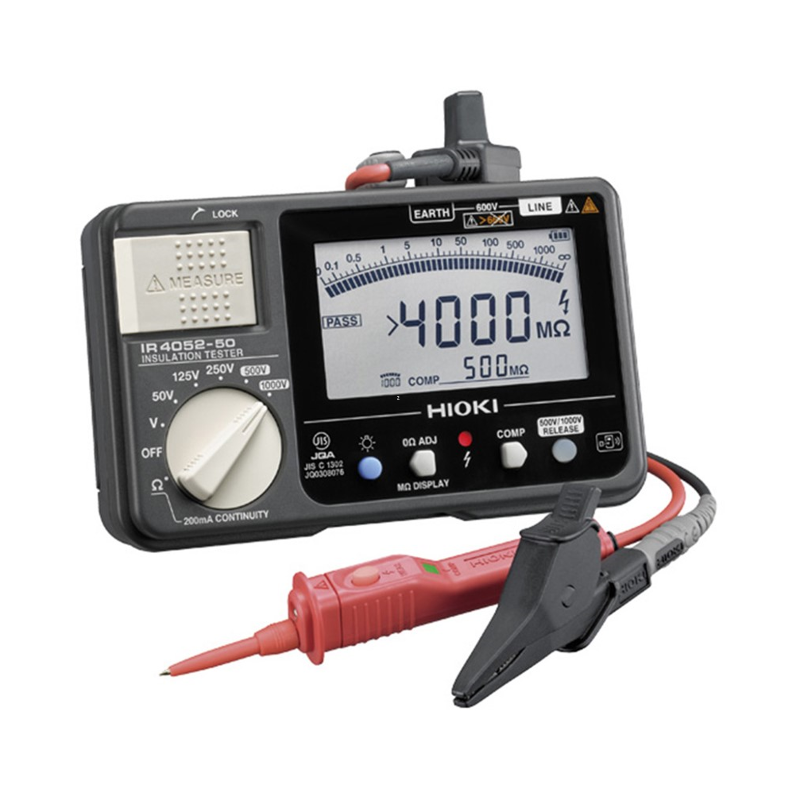 HIOKI IR4052-50 50~1000V, 디지털 절연저항계, Digital Insulation Tester